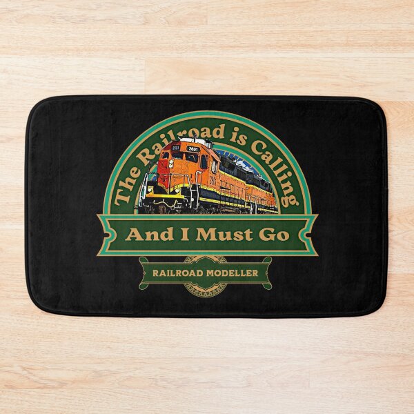Item preview, The Railroad Is Calling And I Must Go, Railroad Modeller, Diesel Locomotive Train designed and sold by TheTrainRoom.