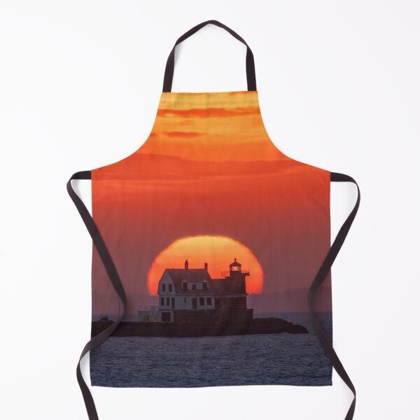 Item preview, Breakwater Lighthouse, Rockland Harbor, Maine Sunrise 2/17/22 designed and sold by LindaCPhoto.