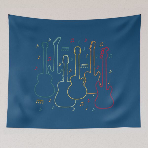Item preview, Guitar Music Notes designed and sold by MaxWhielse.