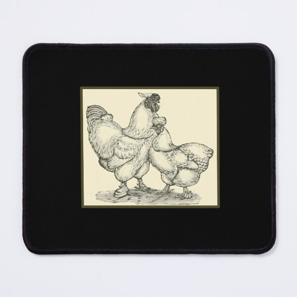 Item preview, Vintage Silky Chickens - 1800's Print designed and sold by MountMercantile.