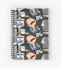 WRITING IS HARD Spiral Notebook