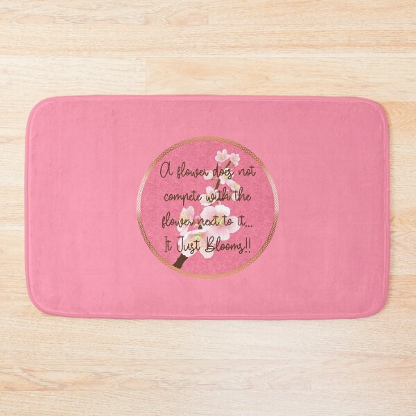 Item preview, Spring Blossom Encouragement (on Pink) designed and sold by PawsitiveMum.