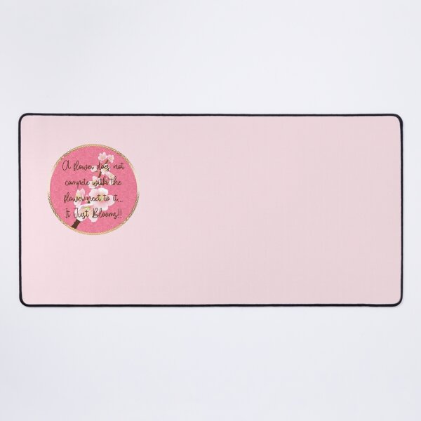 Item preview, Spring Blossom Encouragement (on Pink) designed and sold by PawsitiveMum.