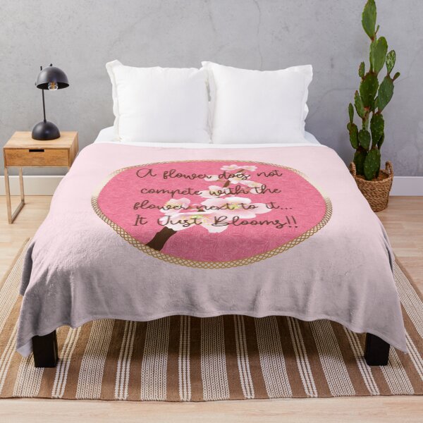 Item preview, Spring Blossom Encouragement (on Pink) designed and sold by PawsitiveMum.