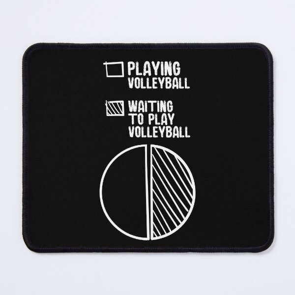 Item preview, Funny Volleyball Pie Chart Meme Graphic designed and sold by GO SHIRT-TEE.