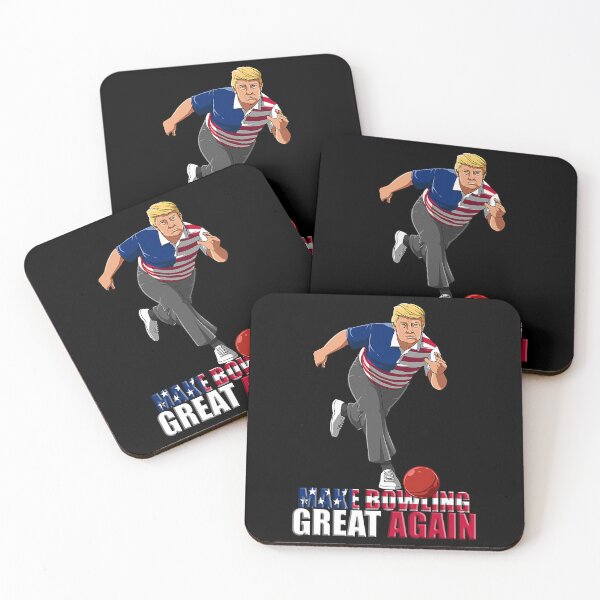 Item preview, Make Bowling Great Again Funny Trump Bowling designed and sold by Rebecca-Cruz.