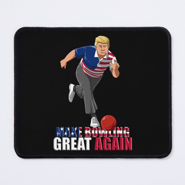 Item preview, Make Bowling Great Again Funny Trump Bowling designed and sold by Rebecca-Cruz.