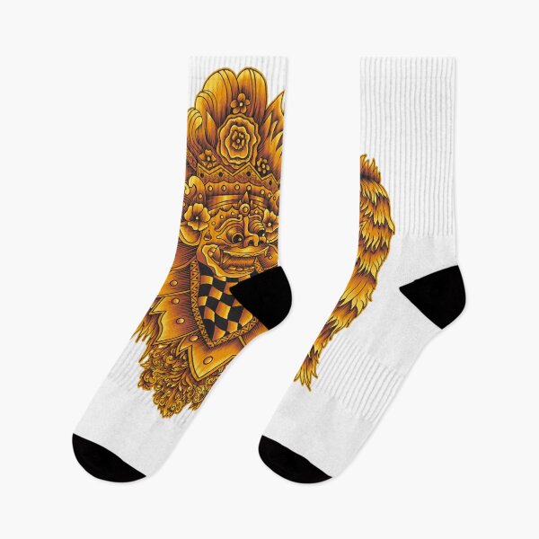 Item preview, Barong vs Rangda Illustration designed and sold by Lucius2001.