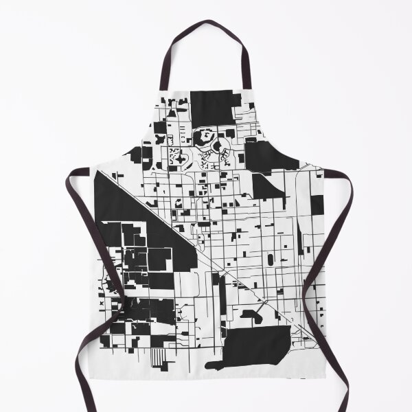 Item preview, Hialeah Black white Map Art Florida USA designed and sold by EpicMaps.