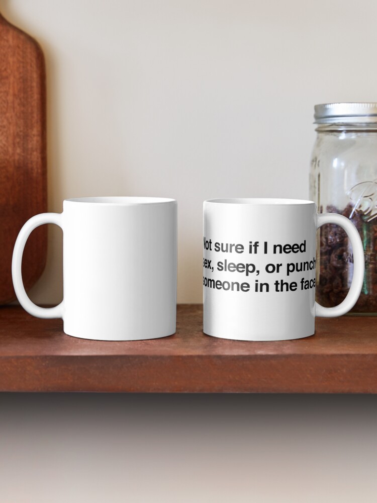 Funny Mom Gift - I'd Punch Another Mom In The Face Coffee Mug - Gag Gift  Cup From Your Favorite Child + Sticker