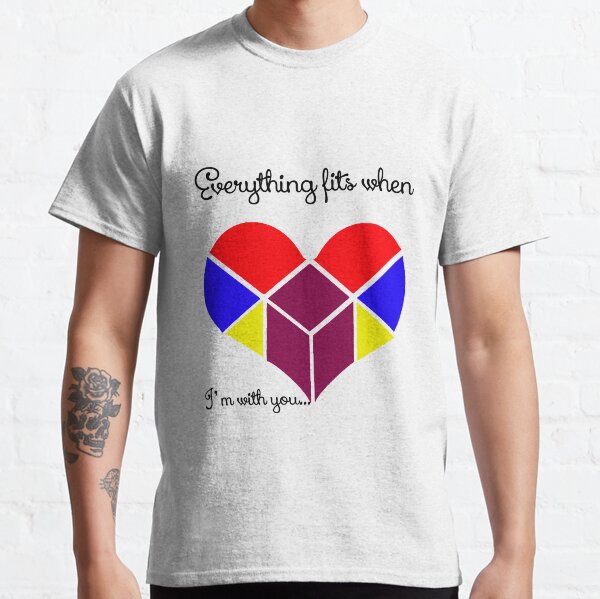 Love Tangram Classic T-Shirt
