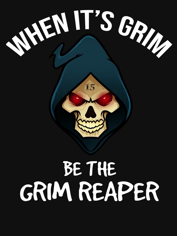 Chiefs grim reaper When It‘s Grim be the Grim Reaper Patrick Mahomes KC  Shirt