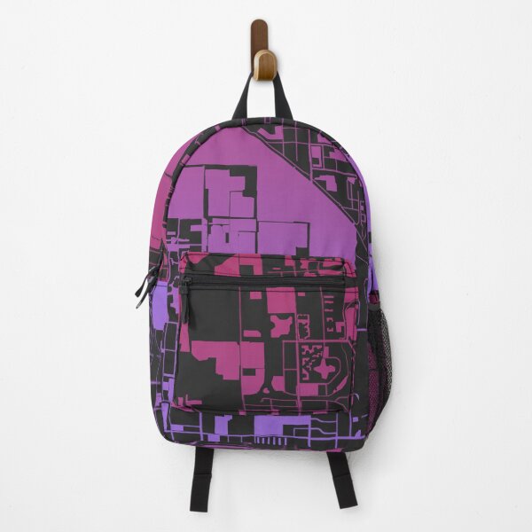 Item preview, Hialeah city Pink Blue Map Art Florida USA designed and sold by EpicMaps.