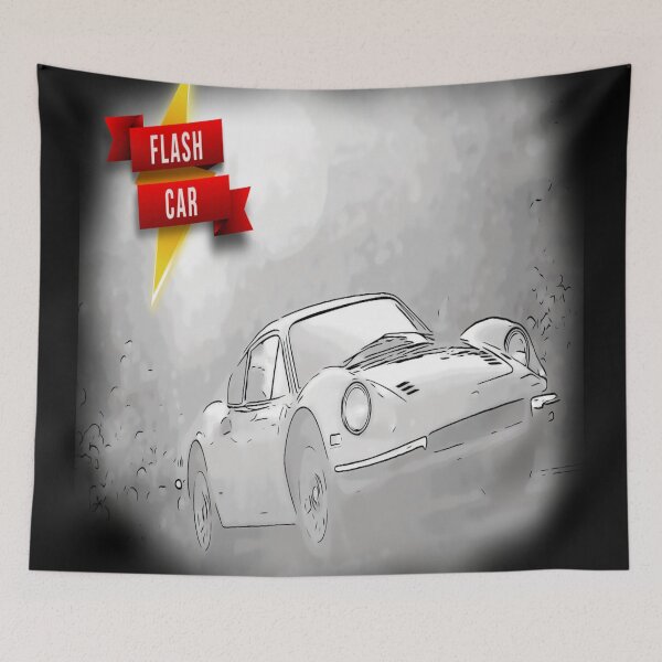 Item preview, cartoon low rider designed and sold by Unique-on.