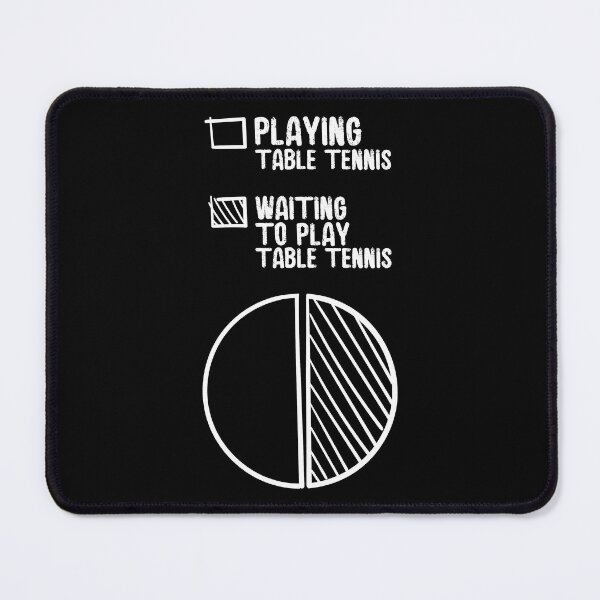 Item preview, Funny Table Tennis Pie Chart Meme Graphic designed and sold by GO SHIRT-TEE.