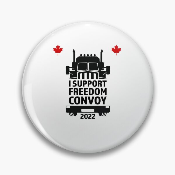 Item preview, I Support Freedom Convoy 002 designed and sold by Peter Stawicki.
