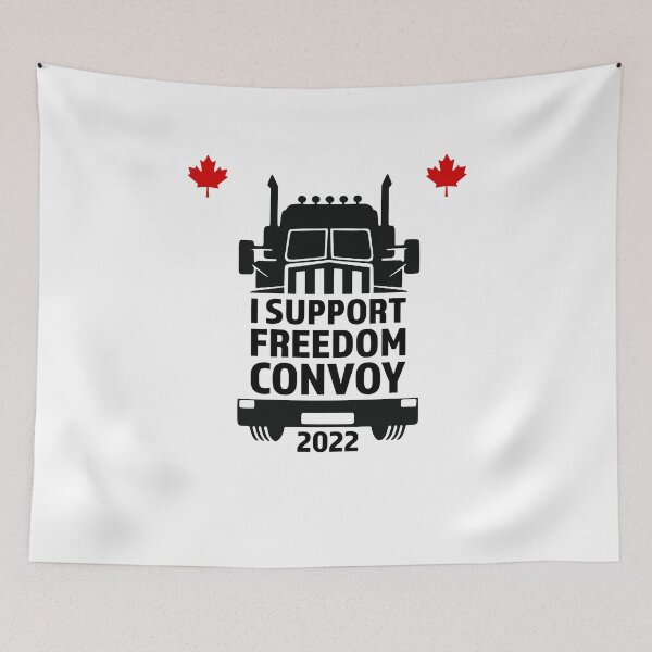 Item preview, I Support Freedom Convoy 002 designed and sold by Peter Stawicki.