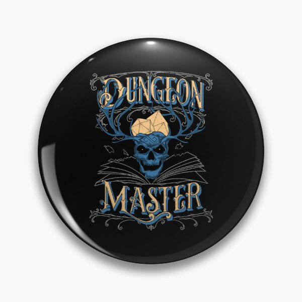 Artikelvorschau, Dungeon Master - ttrpg Würfelschädel entworfen und verkauft von nealjaney.