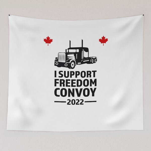 Item preview, I Support Freedom Convoy 003 designed and sold by Peter Stawicki.