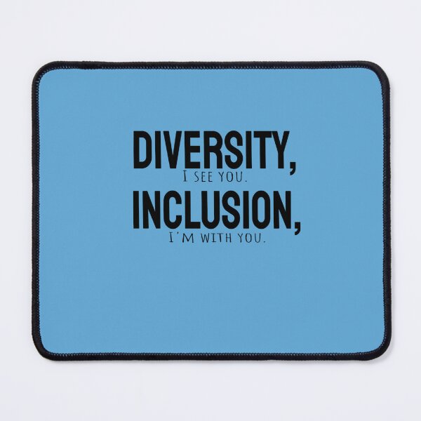 Item preview, Diversity vs Inclusion Sticker designed and sold by RobertSojka.