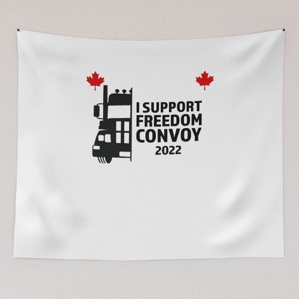 Item preview, I Support Freedom Convoy 006 designed and sold by Peter Stawicki.