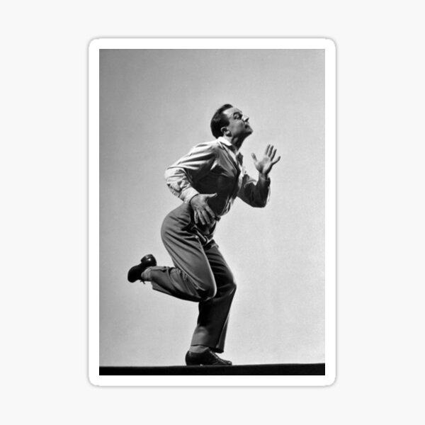 “Gene Kelly " Sticker by Mevwoop | Redbubble
