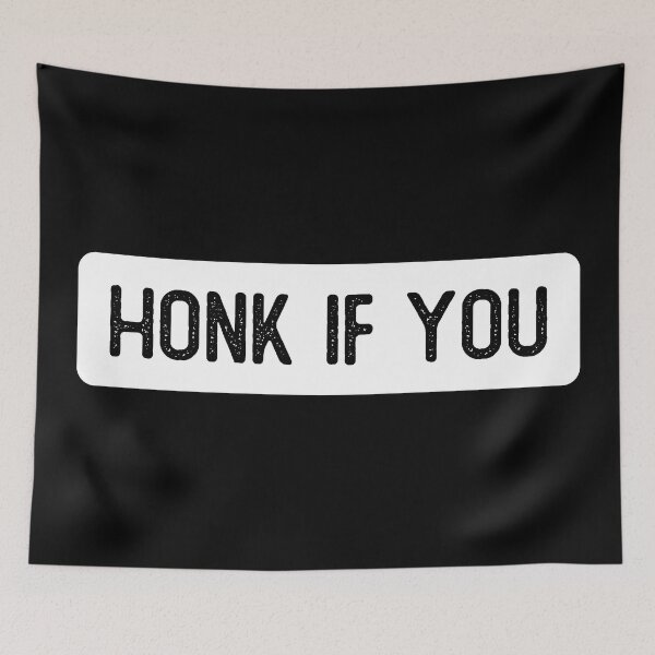 Item preview, Honk If You Cool Bumper designed and sold by Sour Soul.