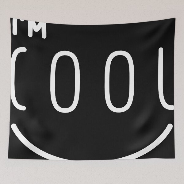 Item preview, i'm cool smile on black designed and sold by GarikProst.
