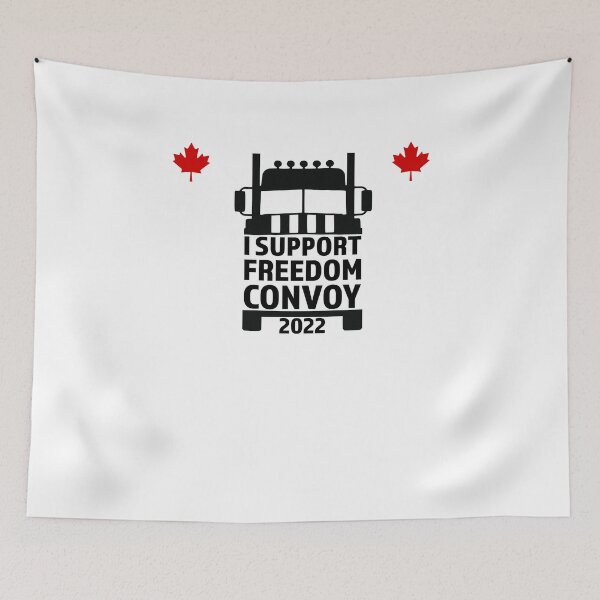 Item preview, I Support Freedom Convoy 008 designed and sold by Peter Stawicki.