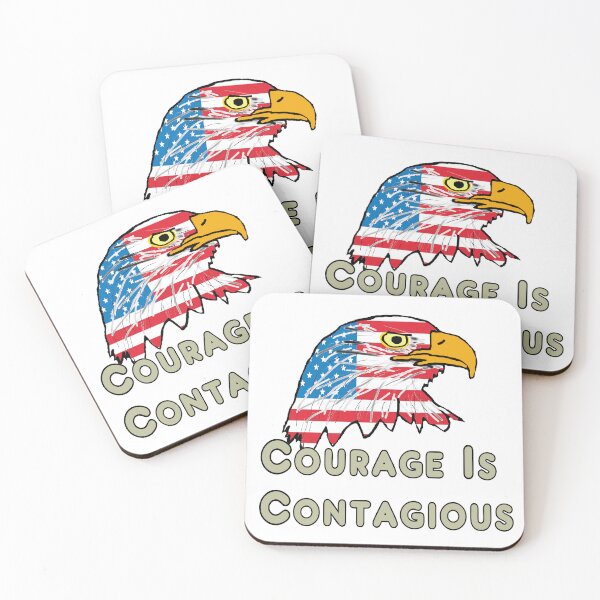 Item preview, Courage Is Contagious designed and sold by Mark-Ewbie.