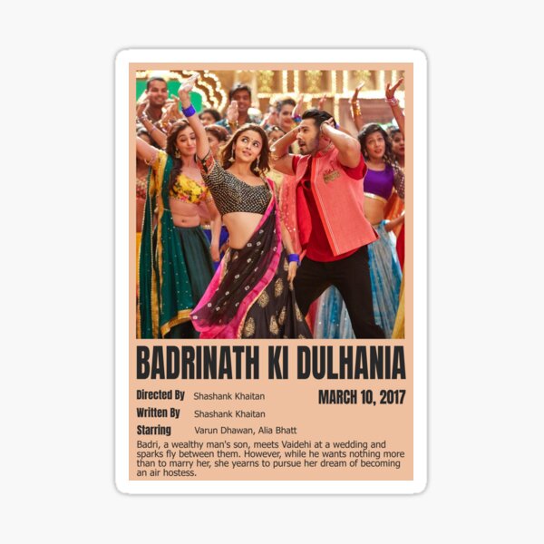 Badrinath Ki Dulhania Varun Dhawan Alia Bhatt