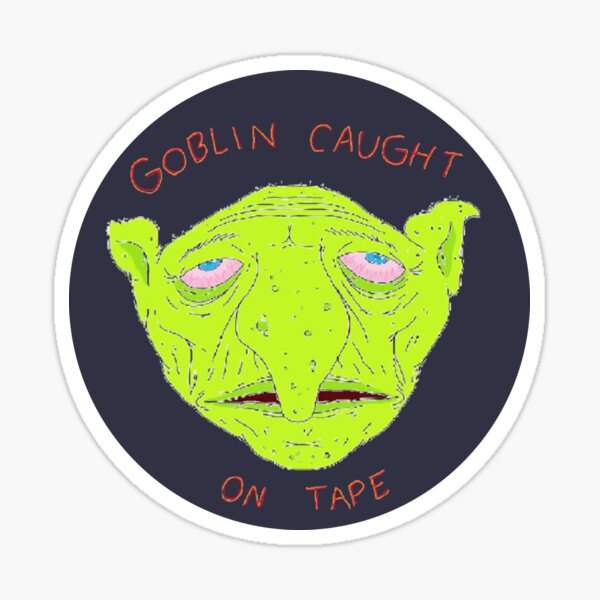 Item preview, Goblin Caught On Tape Smiling Friends - Adult Swim designed and sold by John Soprano.