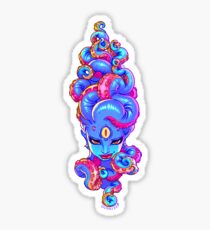 Tentacle Demoness (BLUE version) Sticker