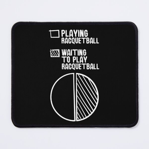 Item preview, Funny Racquetball Pie Chart Meme Graphic designed and sold by GO SHIRT-TEE.