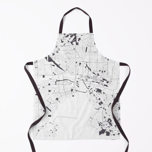 Item preview, Jacksonville Black white Map Art Florida USA designed and sold by EpicMaps.