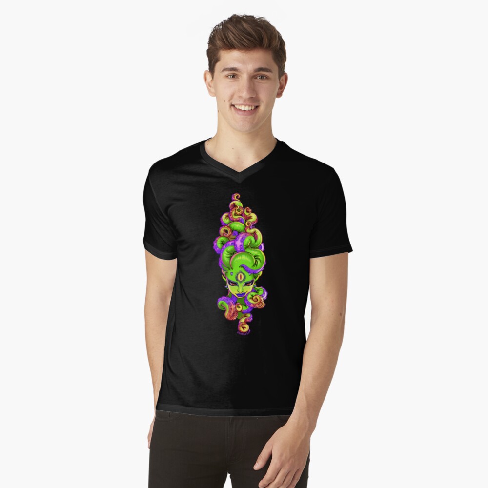 Item preview, V-Neck T-Shirt designed and sold by Gunkiss.