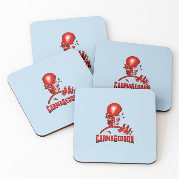 Item preview, Carmageddon retro race game fan print with text Classic T-Shirt designed and sold by JanSchakel.