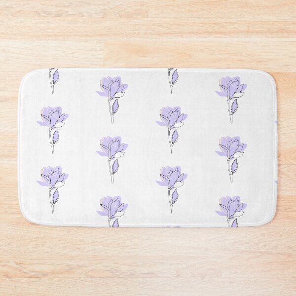 Item preview, Minimal lavender flower line art  designed and sold by Quirknmore.
