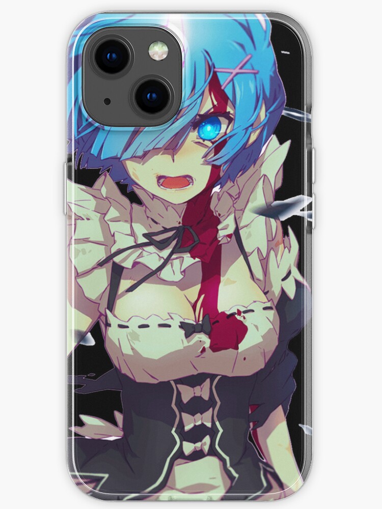 Rezero Angry Rem Iphone Case For Sale By Kyasutonaito Redbubble