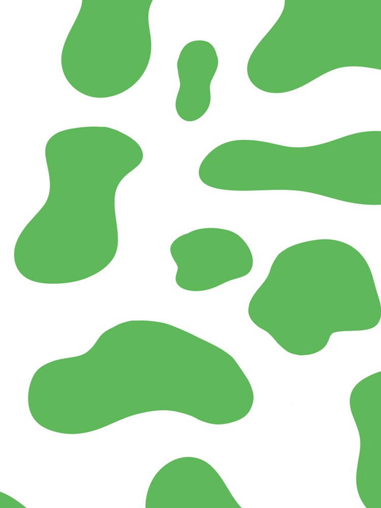 Green Cow Print Phone Case