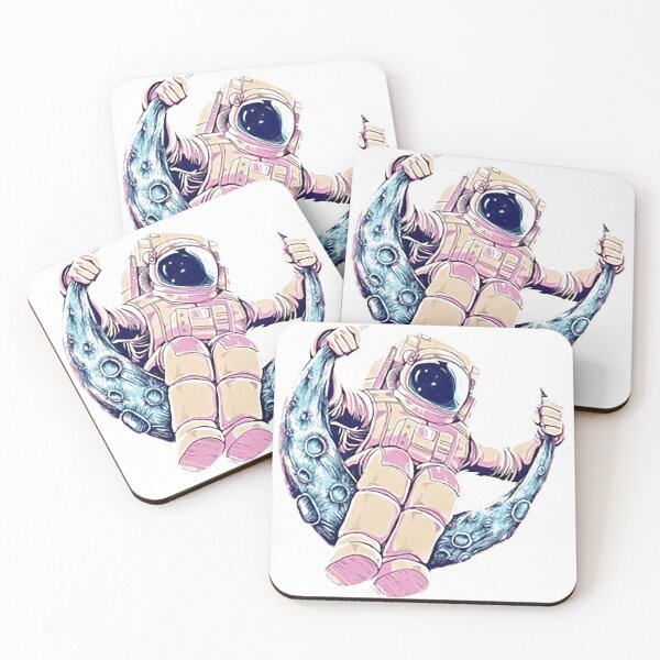 Item preview, Funny Spaceman Swing with Moon Astronat Dabbing Astrology Space Current Mood Christmas Lights Happy Holiday Gift Premium Apparel Funny Holiday Xmas designed and sold by DesignByHeartUK.