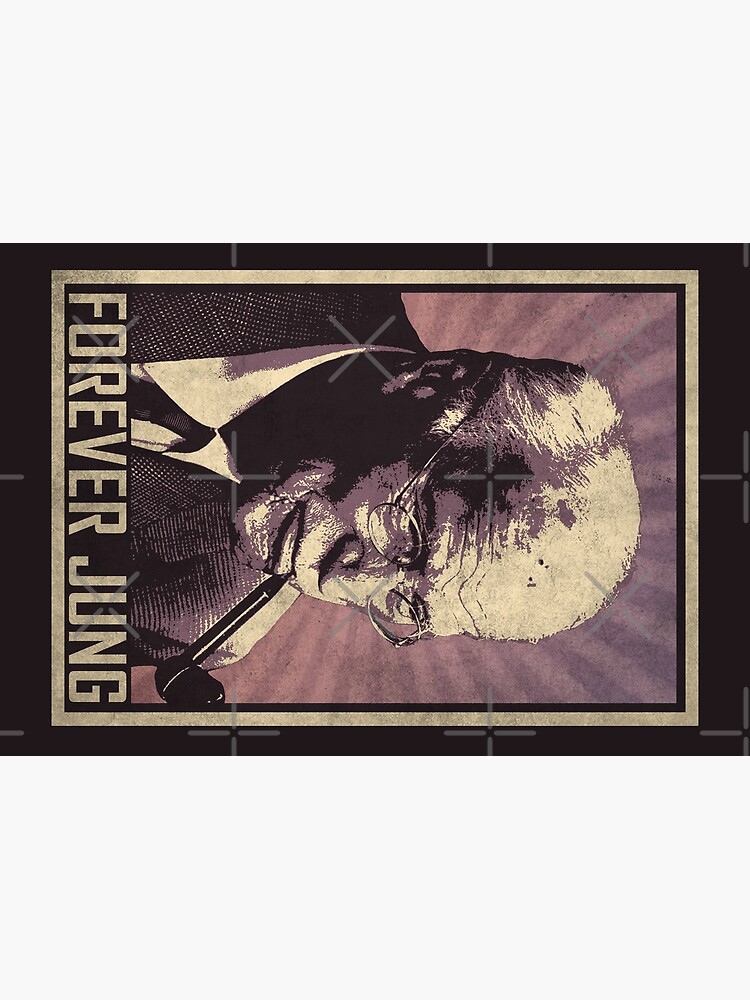 Forever Jung - Carl Jung Portrait by BennyBearProof