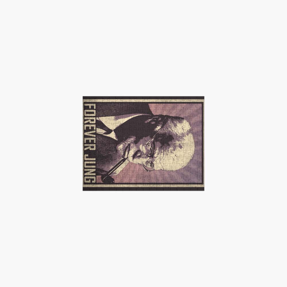 Forever Jung - Carl Jung Portrait Jigsaw Puzzle