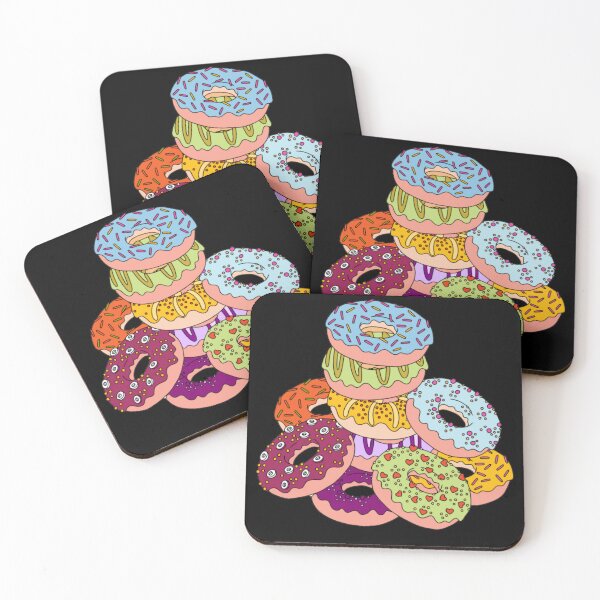 Item preview,  Delicious Donuts multicolored designed and sold by karimaK-71.