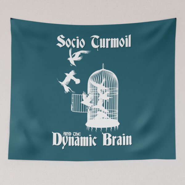 Item preview, Socio Turmoil and The Dynamic Brain Free Crows designed and sold by LukeMendes.