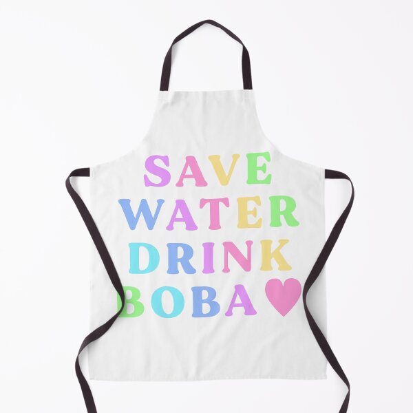 Artikelvorschau, Save Water Drink Boba Pastell entworfen und verkauft von MadeByBeata.