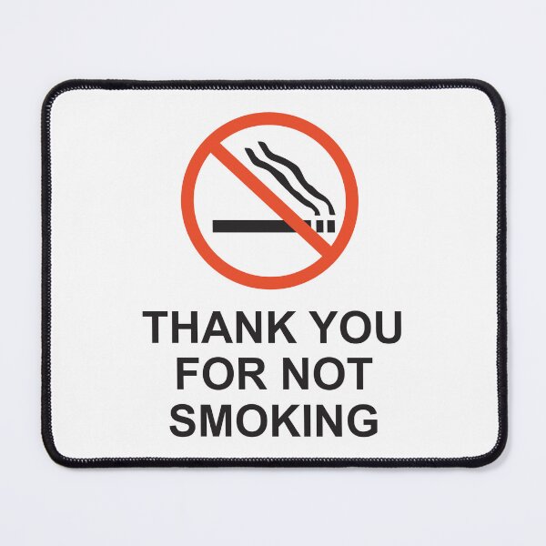 Item preview, thank you for no smoking designed and sold by mehmetemin.