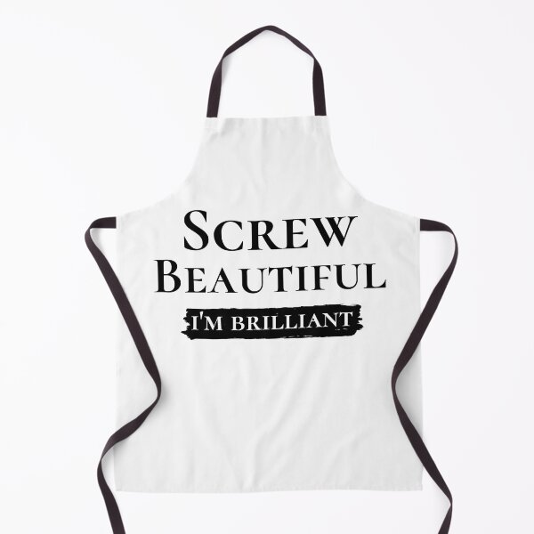 Item preview, Screw Beautiful i'm Brilliant,quote designed and sold by behappysiempre.