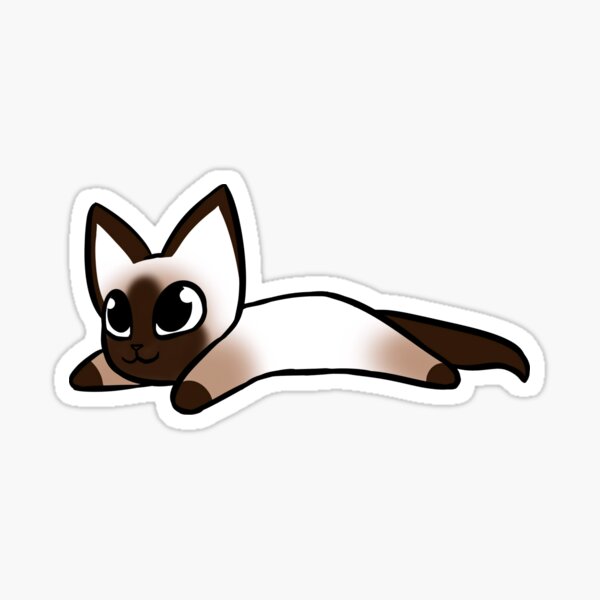 Kitty - Siamese Sticker