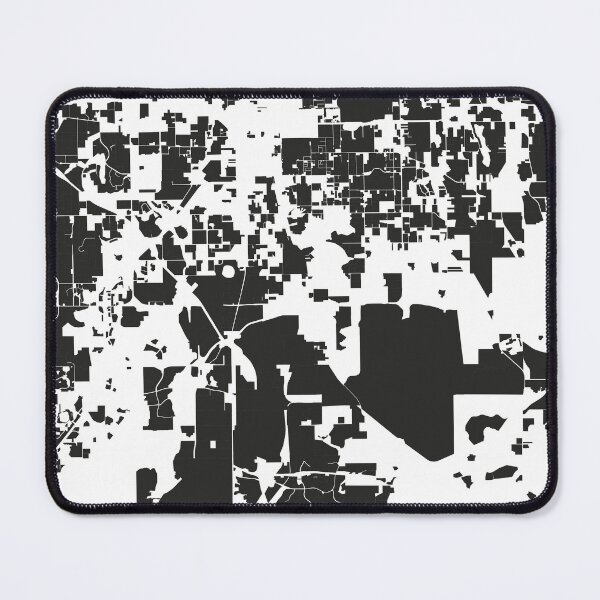 Item preview, Orlando city Black white Map Art Florida USA designed and sold by EpicMaps.